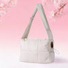 Nylon Crossbody Pet Carrier for Cats and Small Dogs
