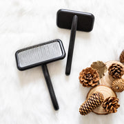 Wooden Air-Cushioned Pin Brush for Cats & Dogs