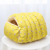 Enclosed Pet Bed for Cats and Small Dogs with Open Entry