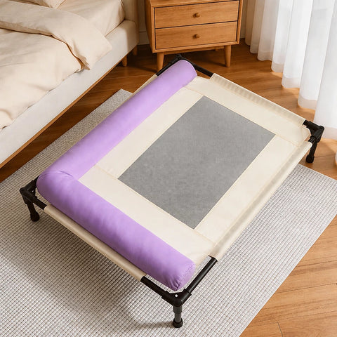 Elevated Washable Pet Bed for Small to Medium Dogs & Cats