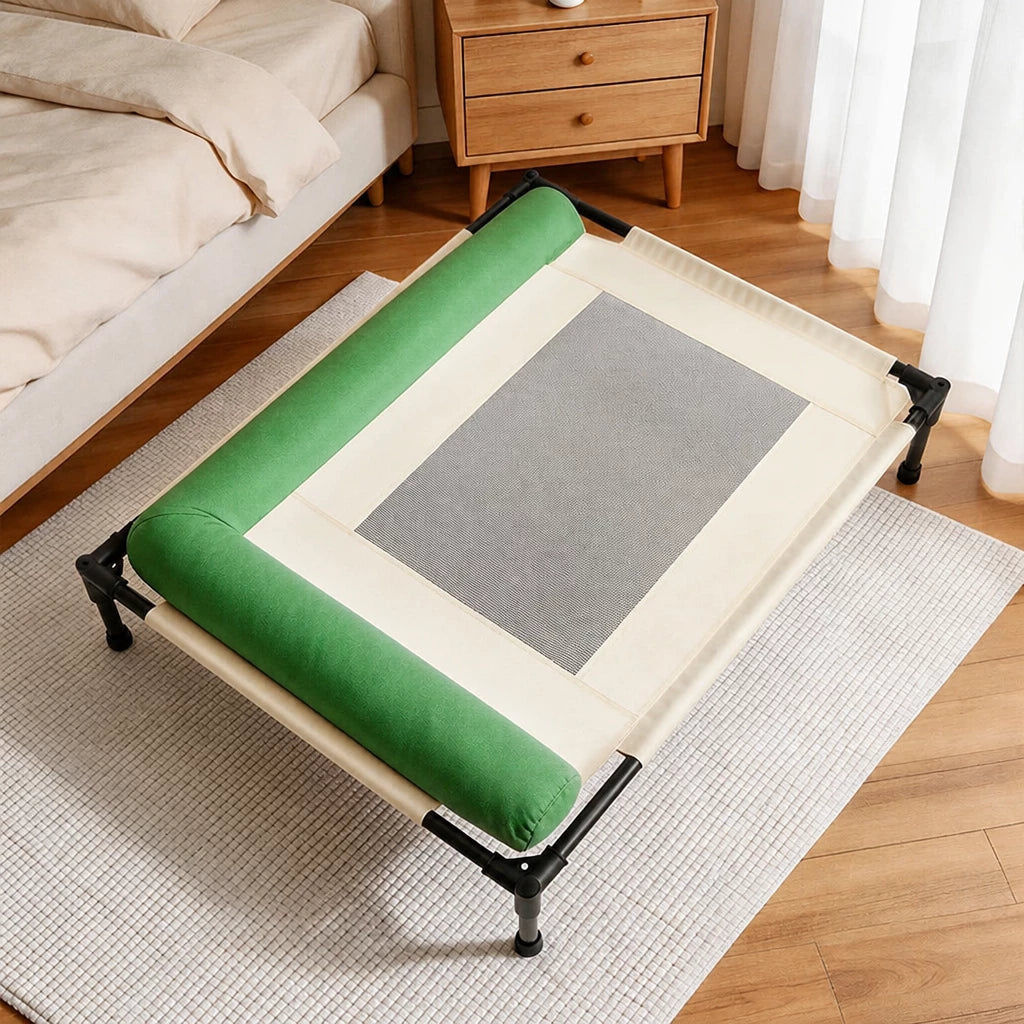 Elevated Washable Pet Bed for Small to Medium Dogs & Cats