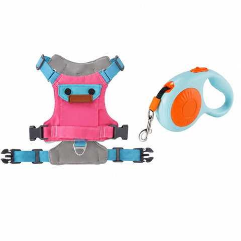 Adjustable Vest-Style Dog Harness for Small to Medium Dogs