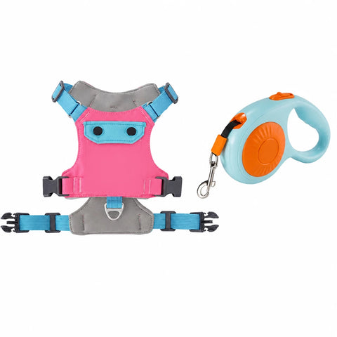 Adjustable Vest-Style Dog Harness for Small to Medium Dogs