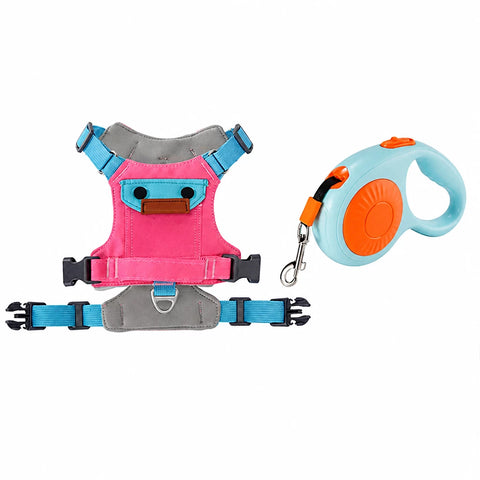Adjustable Vest-Style Dog Harness for Small to Medium Dogs