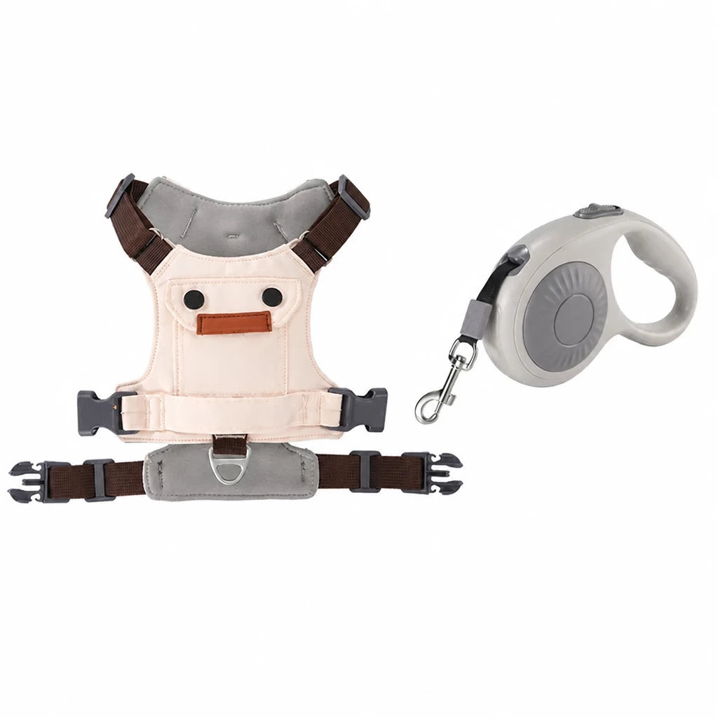 Adjustable Vest-Style Dog Harness for Small to Medium Dogs