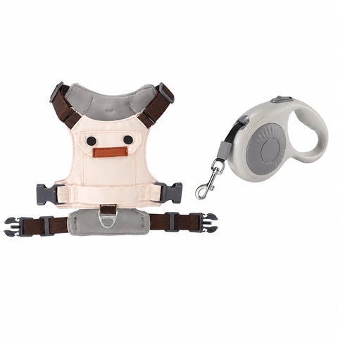 Adjustable Vest-Style Dog Harness for Small to Medium Dogs