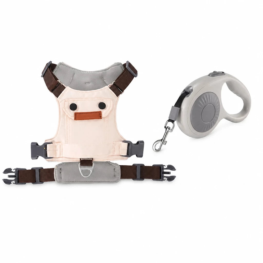 Adjustable Vest-Style Dog Harness for Small to Medium Dogs