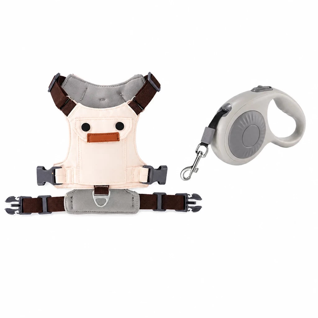 Adjustable Vest-Style Dog Harness for Small to Medium Dogs
