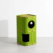 Multi-Level Cat Tree with Enclosed Hideaway & Scratching Boards