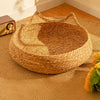 Handwoven Rattan Cat Bed for Cats & Small Dogs