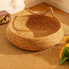 Handwoven Rattan Cat Bed for Cats & Small Dogs