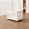 Movable Indoor Playpen with Door for Small Dogs