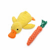 Plush Squeaky Dog Toys – Duck, Rope & Multi-Piece Designs