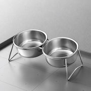 Elevated Stainless Steel Pet Bowl Stand