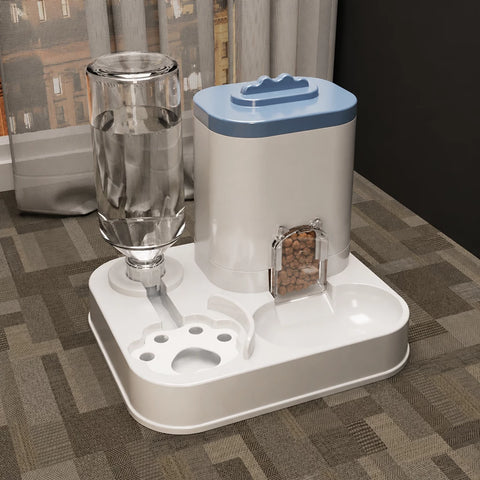 Automatic Pet Feeder with Water Bowl