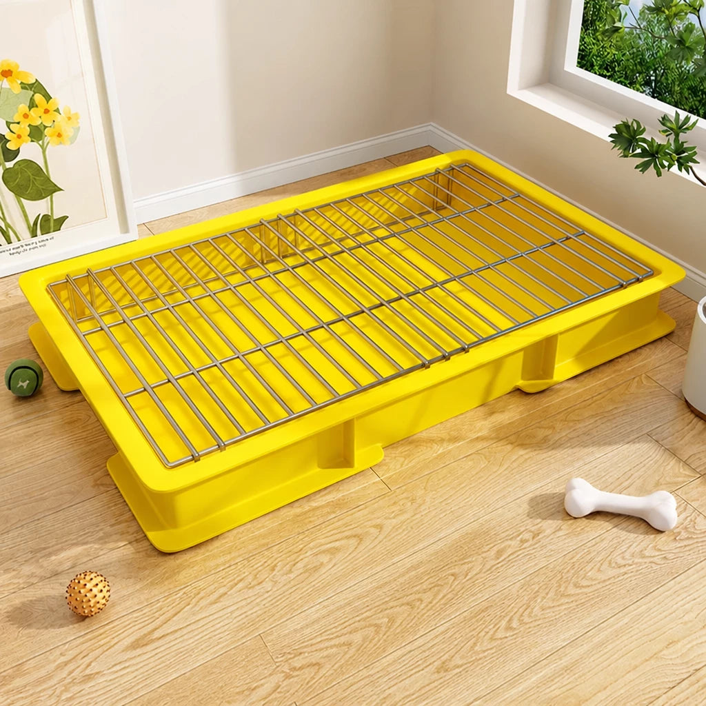 Dog Potty Training Tray with Grate