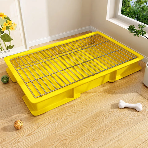 Dog Potty Training Tray with Grate