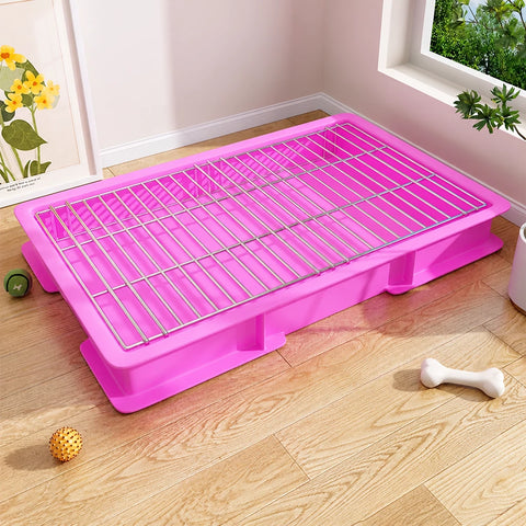 Dog Potty Training Tray with Grate