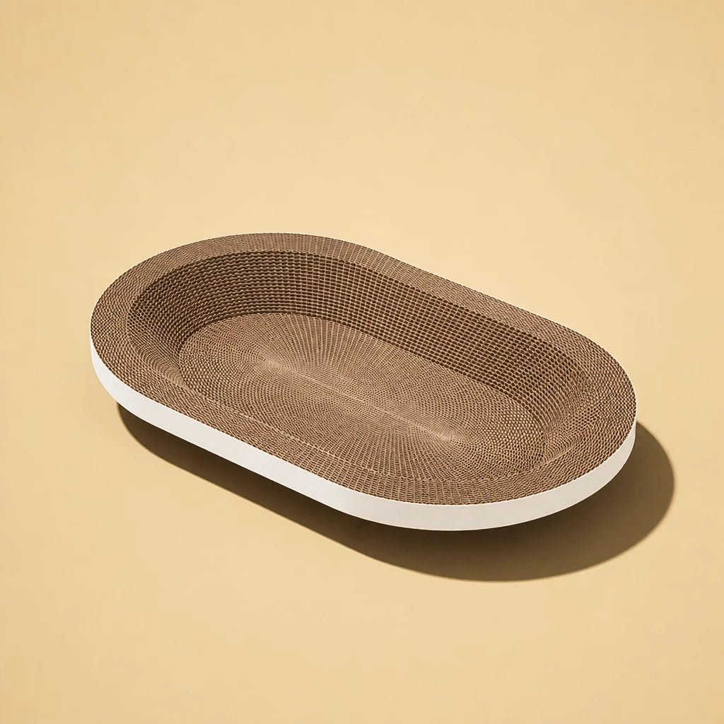 Corrugated Cardboard Cat Scratcher Lounge
