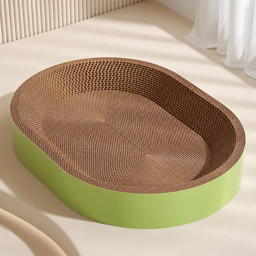 Corrugated Cardboard Cat Scratcher Lounge
