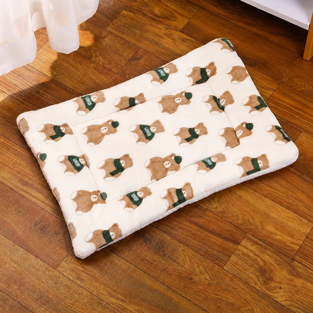 Three-Layer Pet Bed Mat for Dogs & Cats