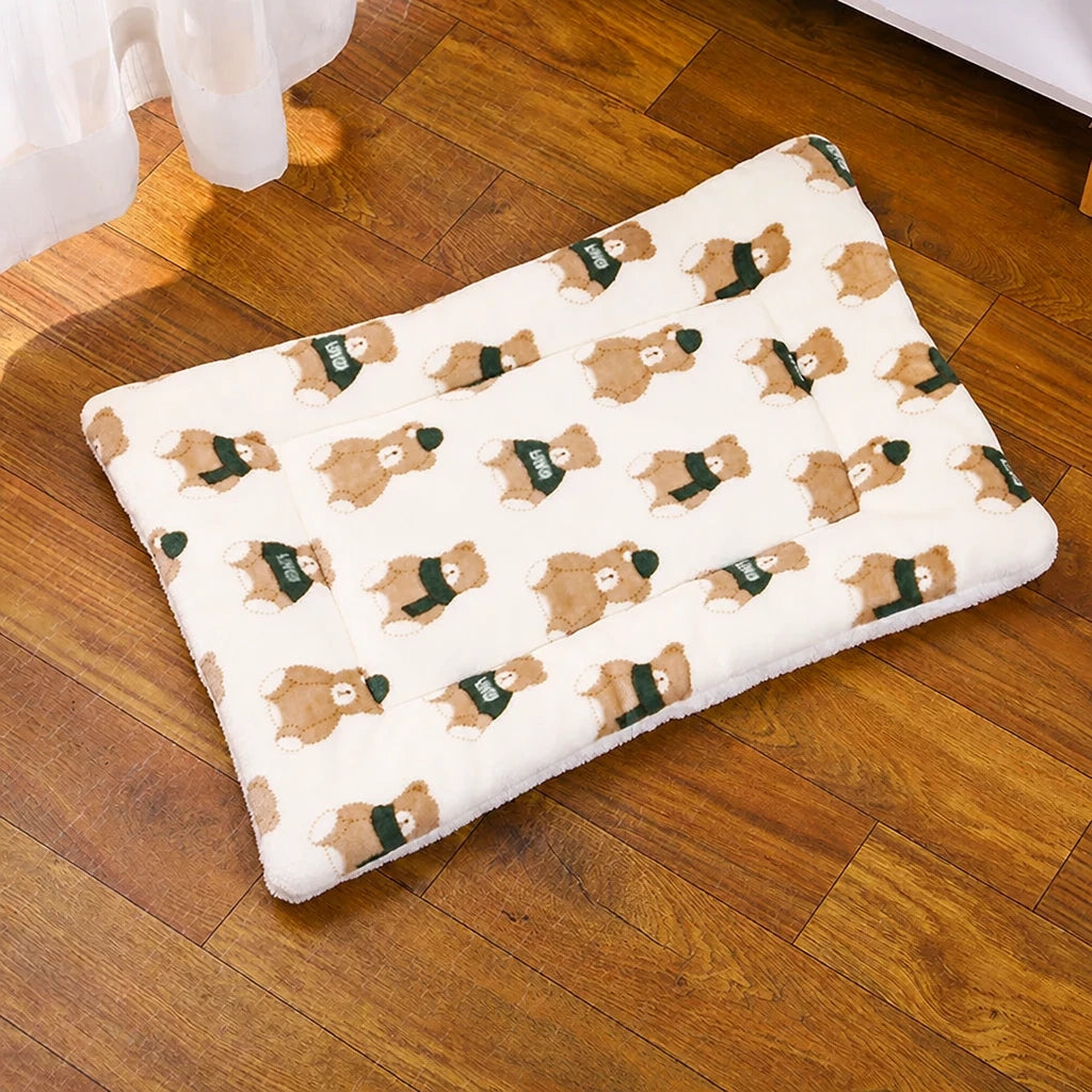 Three-Layer Pet Bed Mat for Dogs & Cats