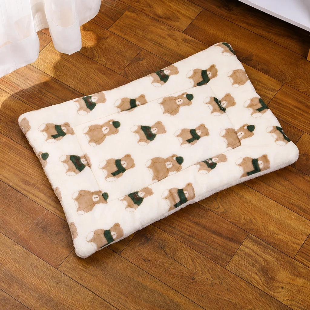 Three-Layer Pet Bed Mat for Dogs & Cats