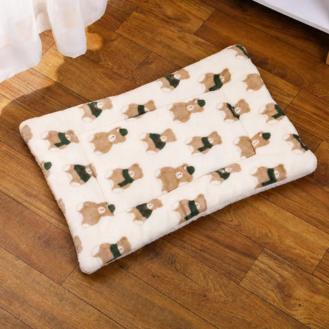 Three-Layer Pet Bed Mat for Dogs & Cats