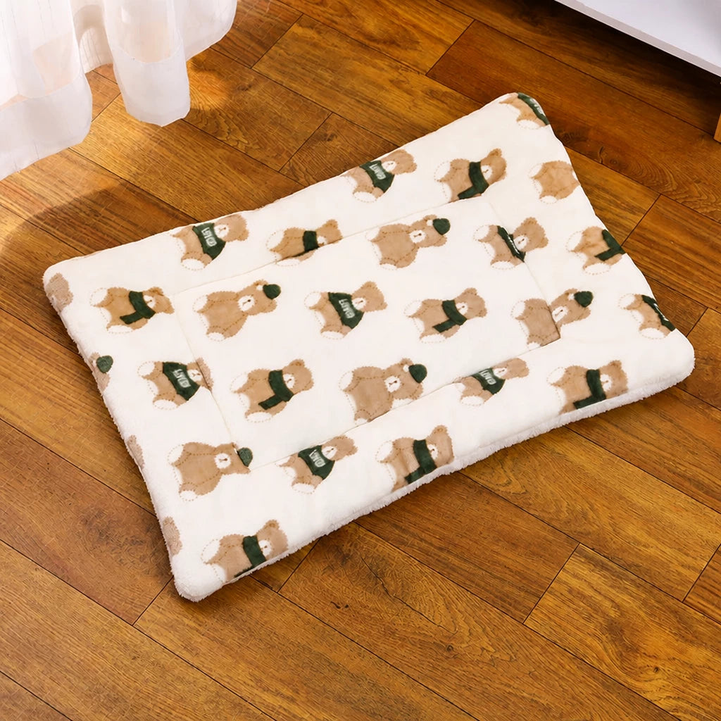 Three-Layer Pet Bed Mat for Dogs & Cats