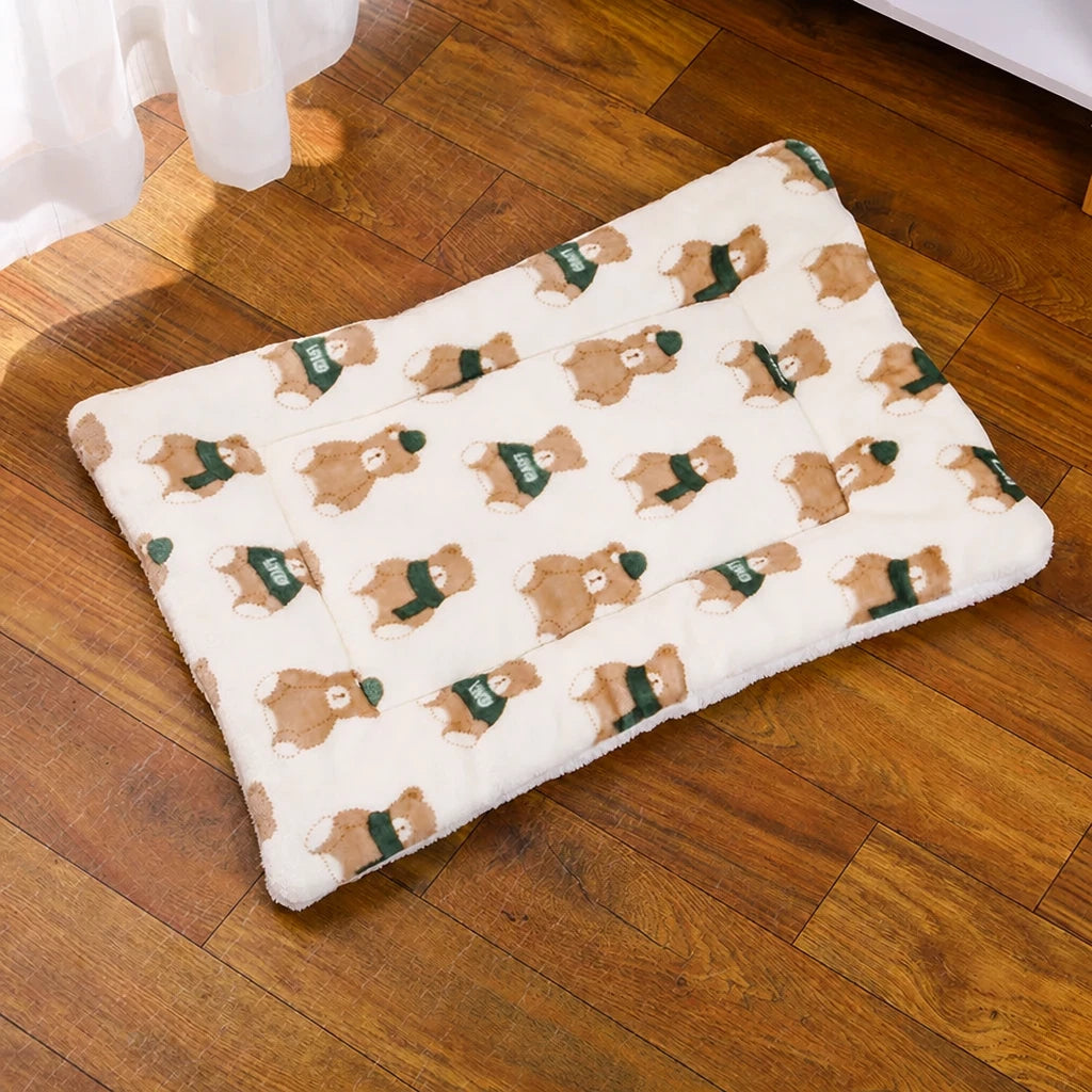Three-Layer Pet Bed Mat for Dogs & Cats