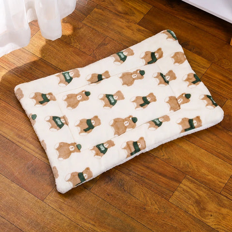 Three-Layer Pet Bed Mat for Dogs & Cats