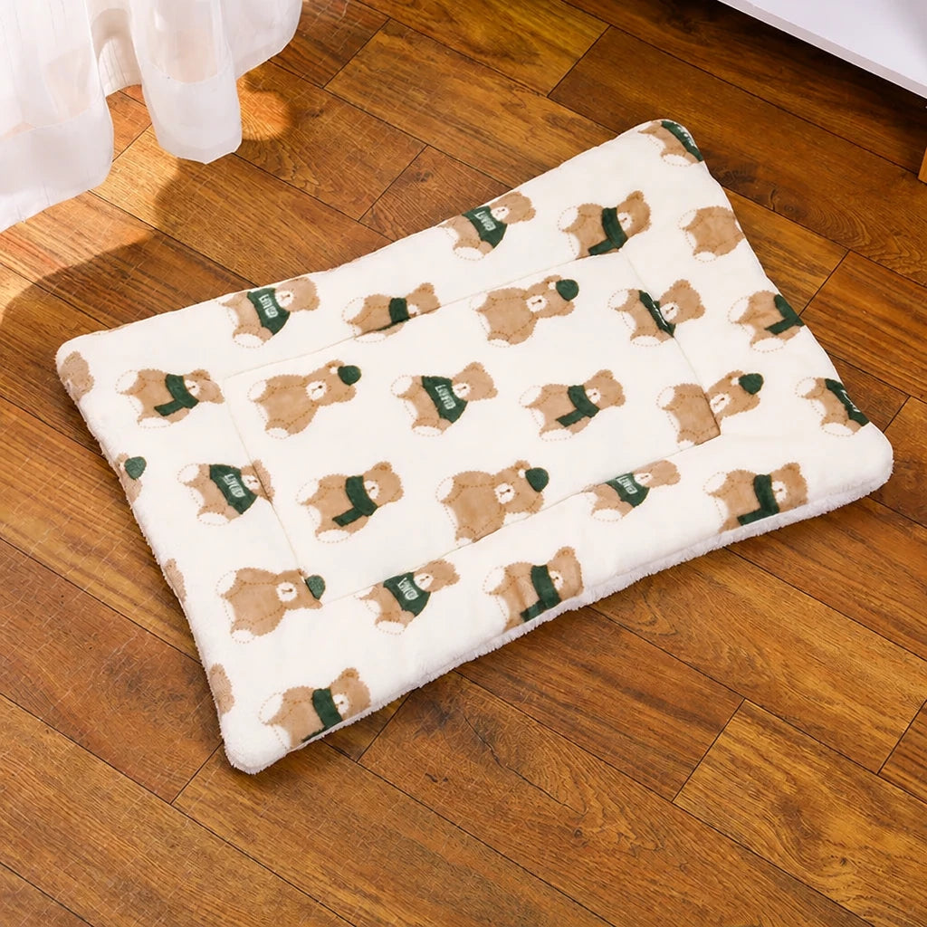 Three-Layer Pet Bed Mat for Dogs & Cats