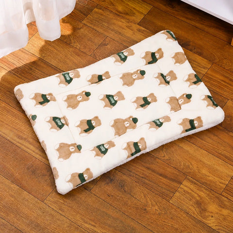 Three-Layer Pet Bed Mat for Dogs & Cats