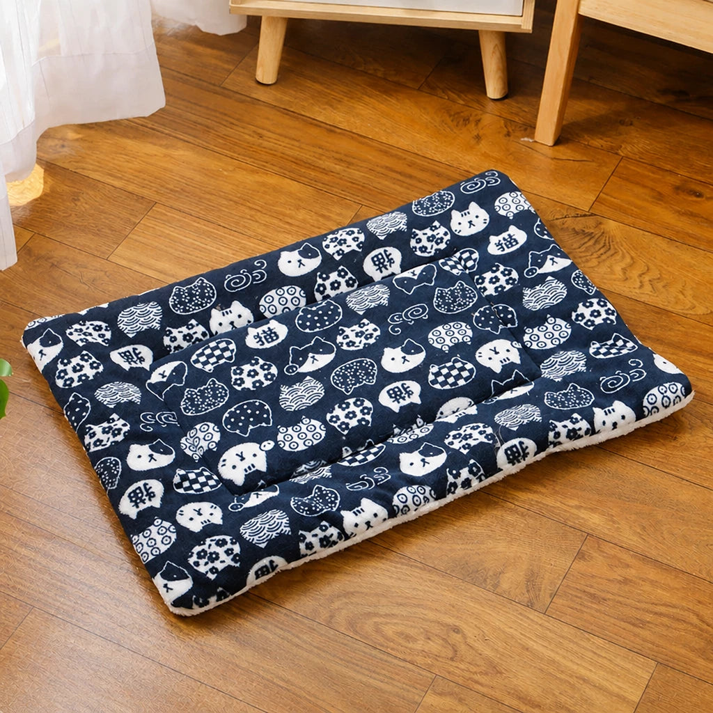 Three-Layer Pet Bed Mat for Dogs & Cats