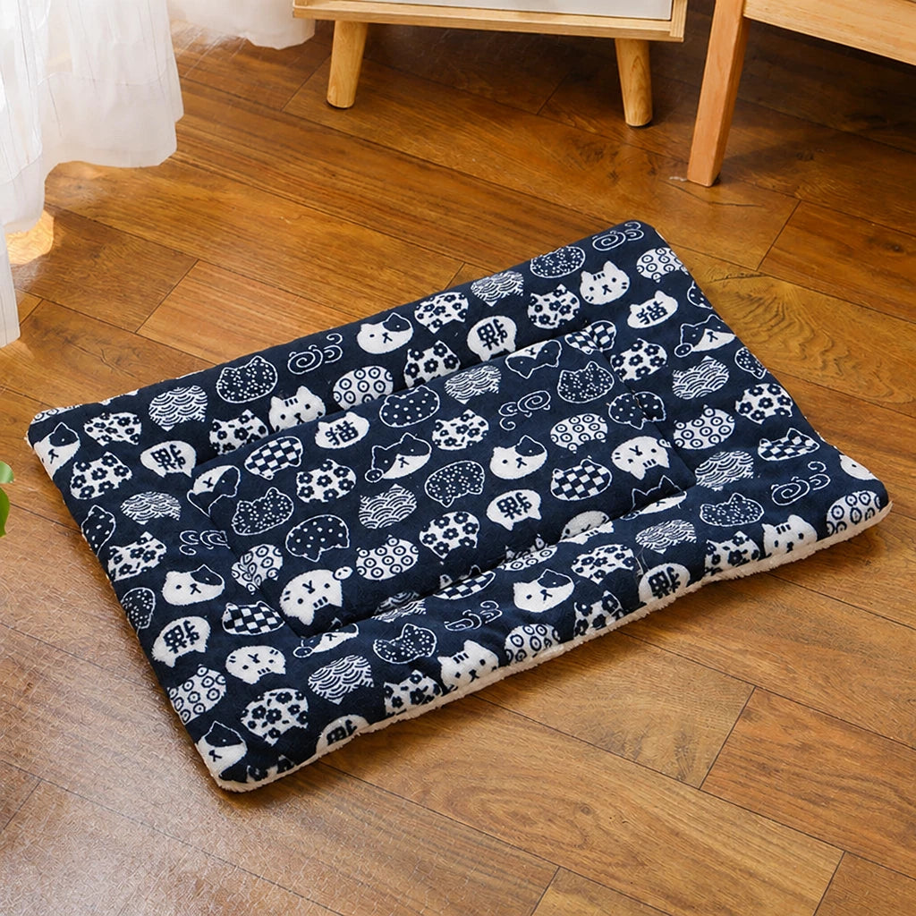 Three-Layer Pet Bed Mat for Dogs & Cats