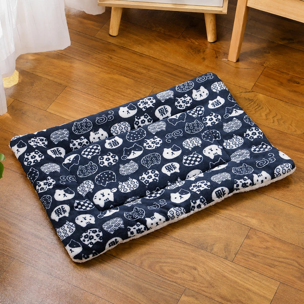 Three-Layer Pet Bed Mat for Dogs & Cats