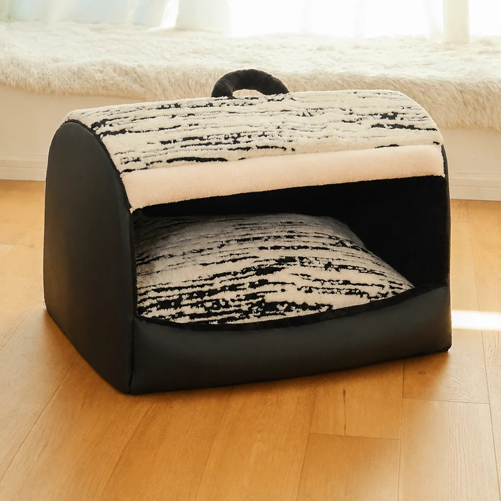 Pet Tent Bed with Removable Washable Cushion