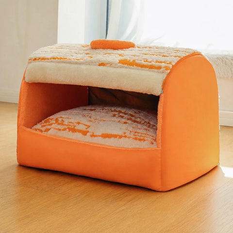 Pet Tent Bed with Removable Washable Cushion