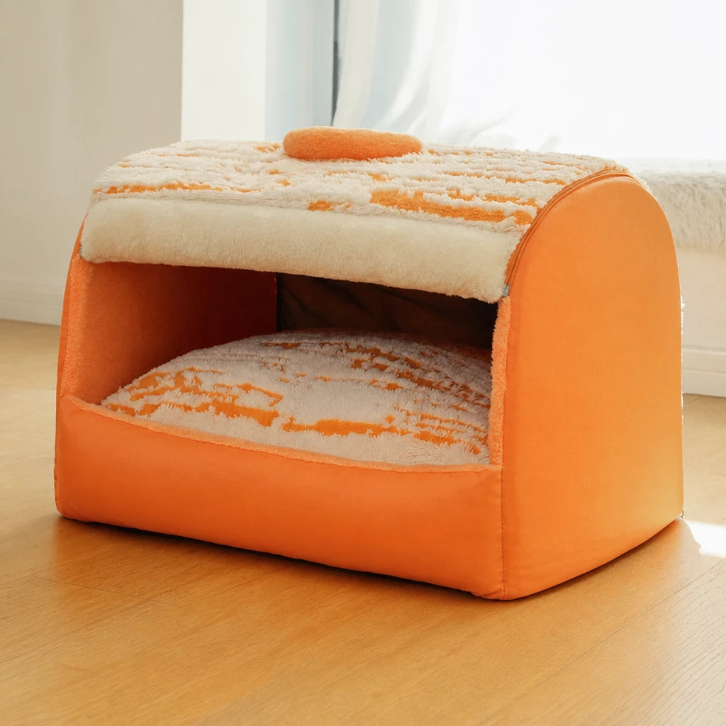 Pet Tent Bed with Removable Washable Cushion