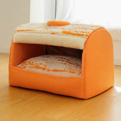Pet Tent Bed with Removable Washable Cushion