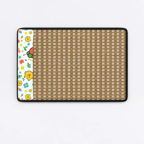 Woven Rattan Pet Mat for Cats & Dogs