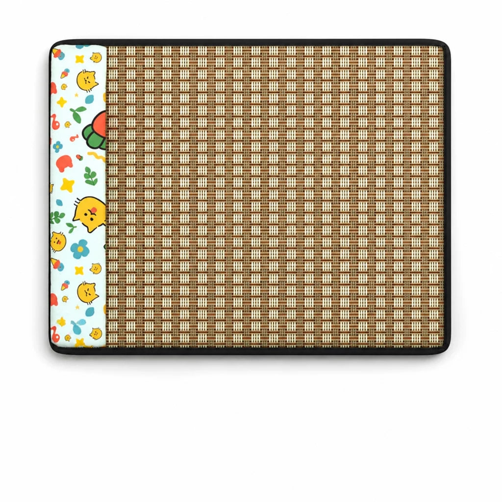Woven Rattan Pet Mat for Cats & Dogs