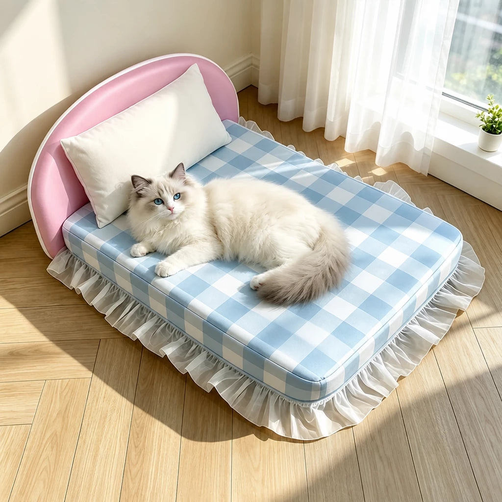 Waterproof Washable Pet Bed with Pillow