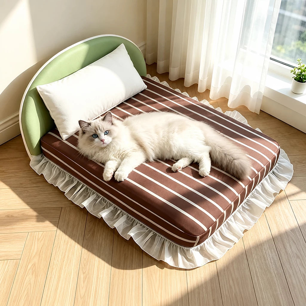Waterproof Washable Pet Bed with Pillow
