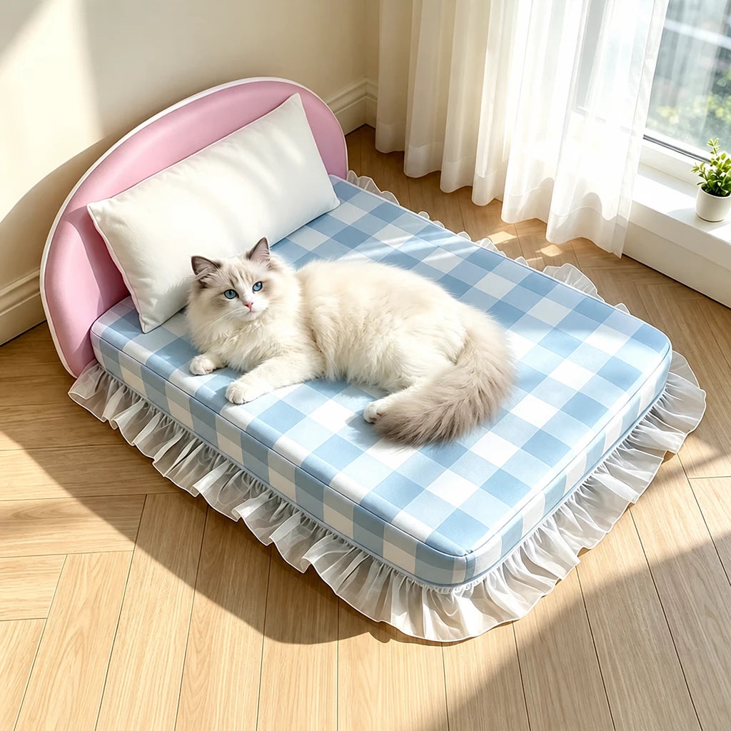 Waterproof Washable Pet Bed with Pillow