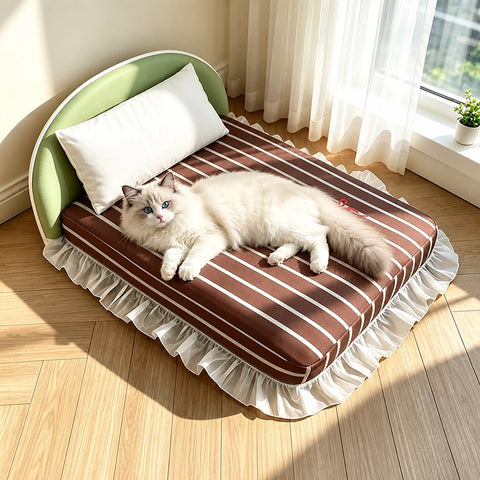 Waterproof Washable Pet Bed with Pillow