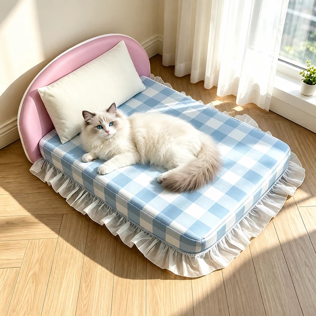 Waterproof Washable Pet Bed with Pillow