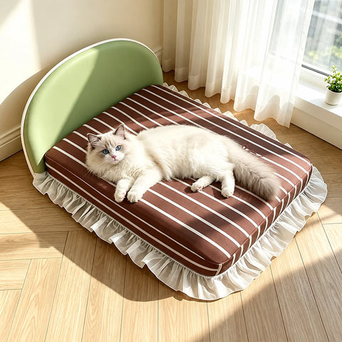 Waterproof Washable Pet Bed with Pillow
