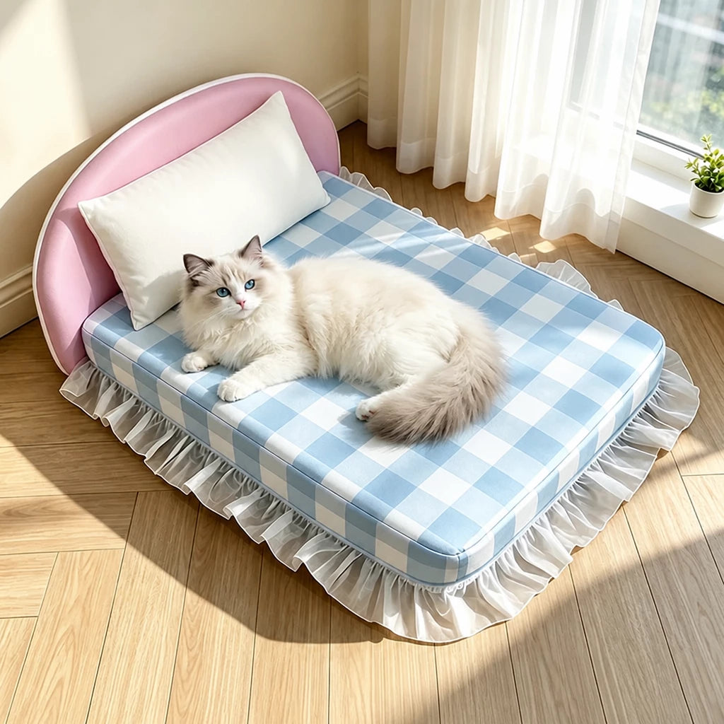 Waterproof Washable Pet Bed with Pillow