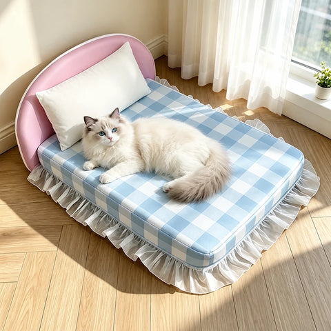 Waterproof Washable Pet Bed with Pillow